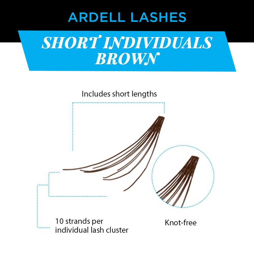 Ardell Individuals False Eye Lashes Short Brown 4 Pack