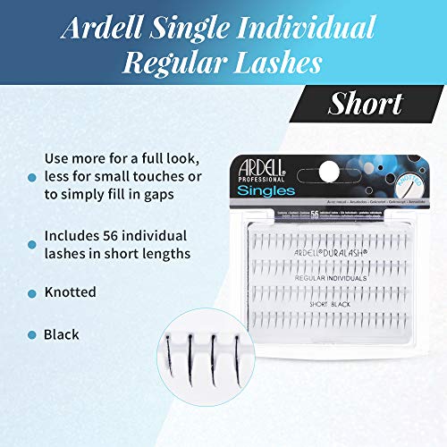 Ardell False Eyelashes Regular Short Black 4 Pack