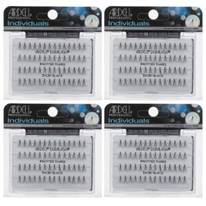 ardell false eyelashes short black 4 pack