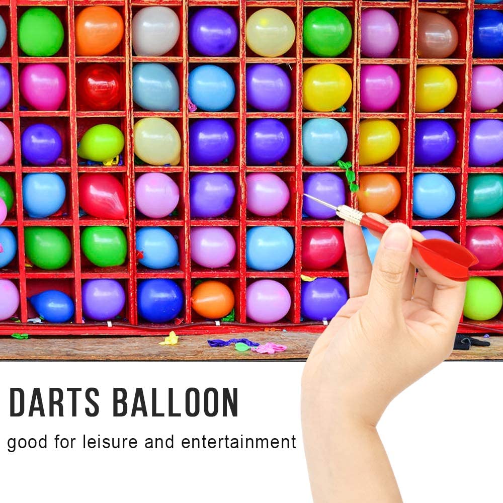 OOTSR Dart Balloon Game Set Includes 500 Balloons & 10 Darts Plus Pump - Exciting Outdoor Game for Adults, Best Carnival, Birthday Party & Backyard Fun