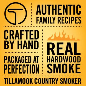 Tillamook Country Smoker Real Hardwood Smoked Sausages, Hunter's Sausage Meat Sticks, Low Carb, High Protein, Ready to Eat Snacks, 36 Count Bulk Pack