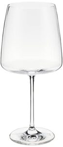 zwiesel glas tritan crystal sensa collection, burgundy red wine glass 24 ounce, set of 2