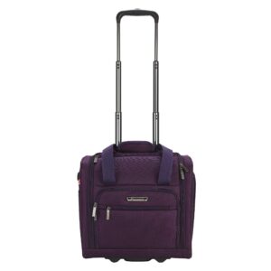 TPRC Seat Carry-On Bag, Purple, Underseater 15-Inch