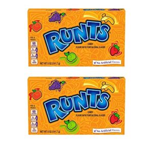runts flavored candy, 5 oz. - 2 pack