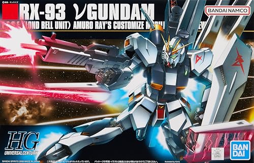 HGUC 1/144 Nu Gundam Plastic Model