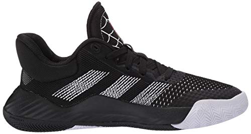 adidas Women's D.O.N. Issue #1 Basketball Shoe, FTWR White/core Black/core Black, 11