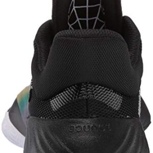 adidas Women's D.O.N. Issue #1 Basketball Shoe, FTWR White/core Black/core Black, 11