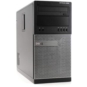 dell optiplex 9020 mini-tower desktop, quad core i7 4770 3.4ghz, 32gb ddr3 ram, 1tb ssd hard drive, windows 10 (renewed)