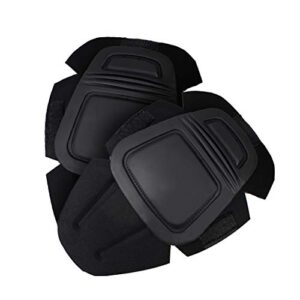 idogear g3 combat knee pads tactical protective knee pads for military airsoft hunting pants (black)