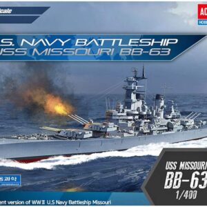 Academy Hobby Model Kits Scale Model : Battle Ships & Aircraft Carrier Kits (1/400 BB-63 Missouri)