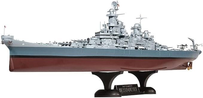 Academy Hobby Model Kits Scale Model : Battle Ships & Aircraft Carrier Kits (1/400 BB-63 Missouri)