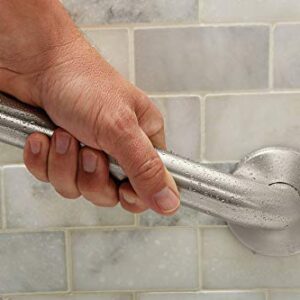 Moen 8912 Home 12-Inch Bathroom Grab Bar, Stainless Steel with Moen 8732 Home 32-Inch Bathroom Grab Bar, Stainless