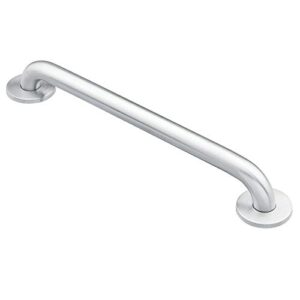 Moen 8912 Home 12-Inch Bathroom Grab Bar, Stainless Steel with Moen 8732 Home 32-Inch Bathroom Grab Bar, Stainless