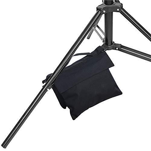 ABCCANOPY Sandbag Weight Bags for Photo Video Studio Stand (Black-4pcs)