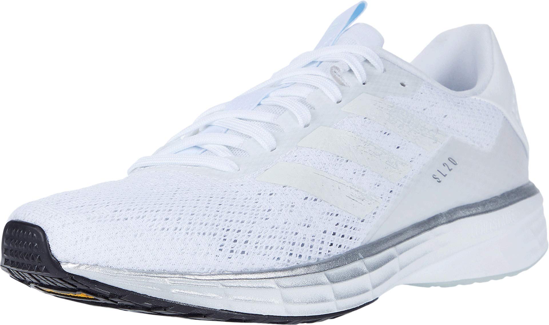 adidas Women's SL20 Summer.RDY Running Shoe, FTWR White/FTWR White/Sky Tint, 5.5