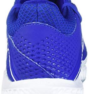 adidas Women's Icon V Bounce TPU Baseball Shoe, Collegiate Royal/Collegiate Royal/Glow Blue, 12.5 M US