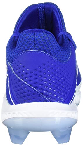 adidas Women's Icon V Bounce TPU Baseball Shoe, Collegiate Royal/Collegiate Royal/Glow Blue, 12.5 M US