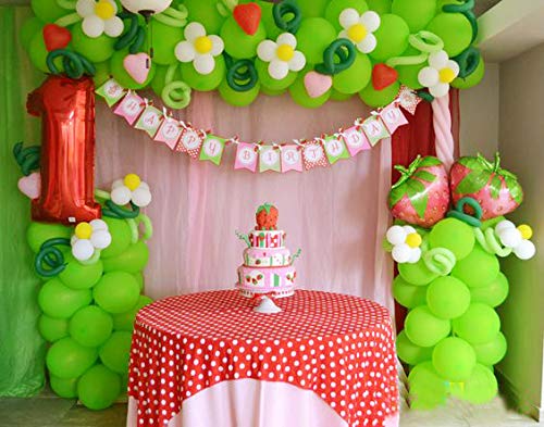 Lime Latex Balloons, 100pcs 12-Inch,Light Green Balloons as Birthday Balloons Baby Shower Jungle Dinosaur Theme Party Decorations, Gender Reveal(with Green Ribbon)