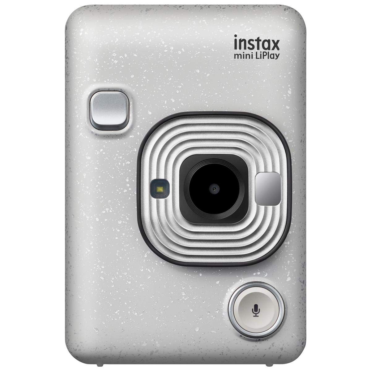 Fujifilm Instax Mini Liplay Hybrid Instant Camera - Stone White