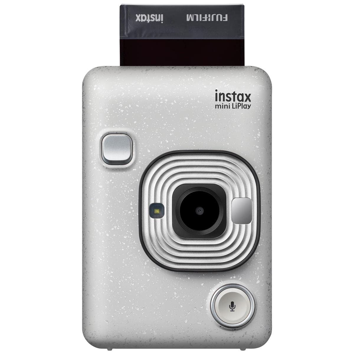 Fujifilm Instax Mini Liplay Hybrid Instant Camera - Stone White