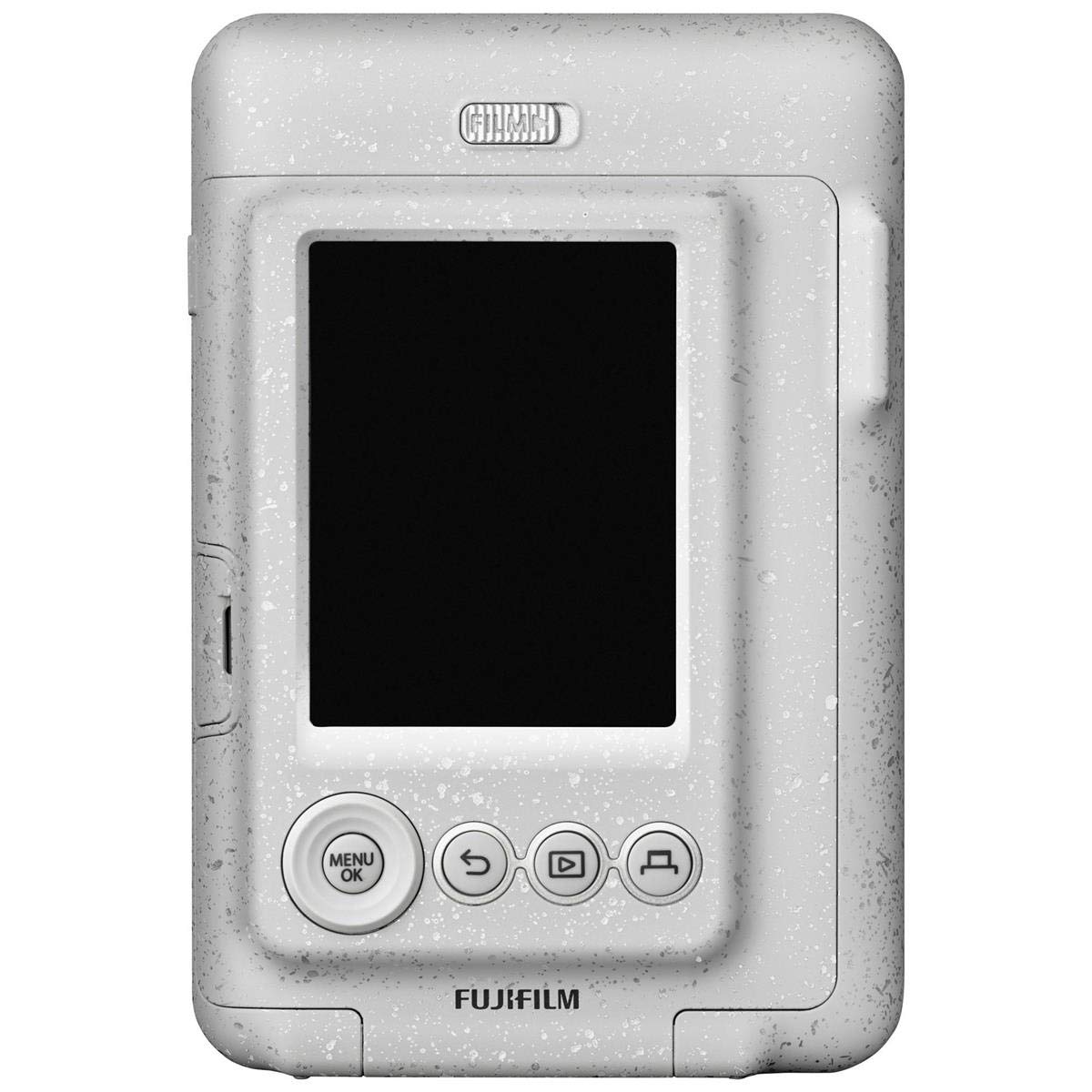 Fujifilm Instax Mini Liplay Hybrid Instant Camera - Stone White