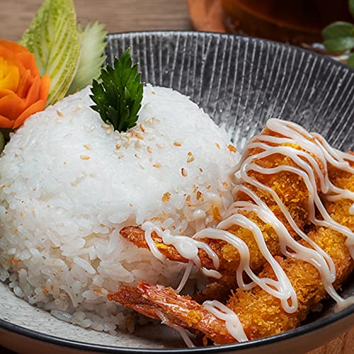 YUHO Shirataki Konjac Rice 8 Pack Inside, Vegan, Gluten Free, Fat-Free, Keto Friendly, Low Carbs 53.61 Oz (1520 g)