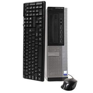 dell optiplex high performance business desktop computer, intel core i5-2400 processor up to 3.1ghz, 16gb ram, 1tb hdd, dvd, windows 10 pro 64 bit (renewed)