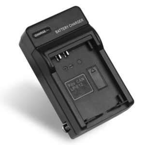 lp-e12 battery charger lpe12 lc-e12 for canon eos 100d, kiss x7, m, m2, m10, m50, m100, rebel sl1, powershot sx70 hs cameras and more