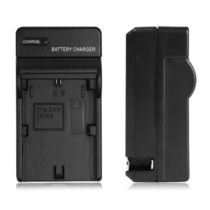 LP-E6 Battery Charger for Canon EOS 5D Mark II, EOS 5D Mark III, EOS 60D, EOS 60Da, EOS 6D, EOS 70D, EOS 7D, EOS 7D Mark II, Replacement for Canon LC-E6 LC-E6E Charger