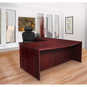 Lorell PL2236MY Lateral File, 2 Drawers, 36-Inch Wx22-Inch Dx29-Inch H, Mahogany