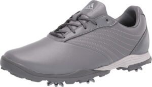 adidas women's w adipure dc2 golf shoe, grey three/glory pink/grey four, 6.5 medium us