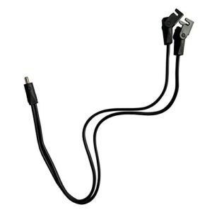 staigo 2 pin splitter lead y power cable 2 motors to 1 power supply for electric recliner lift chair used to connect 2 lift chair electric recliner motors to 1 power supply transformer (1m)
