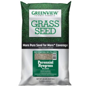 greenview fairway formula grass seed perennial ryegrass blend - 20 lb. bag