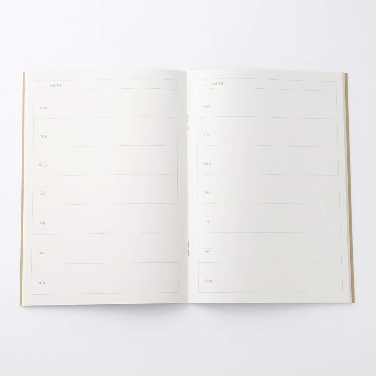 2019 MUJI Planner (Weekly Planner A5 Size)