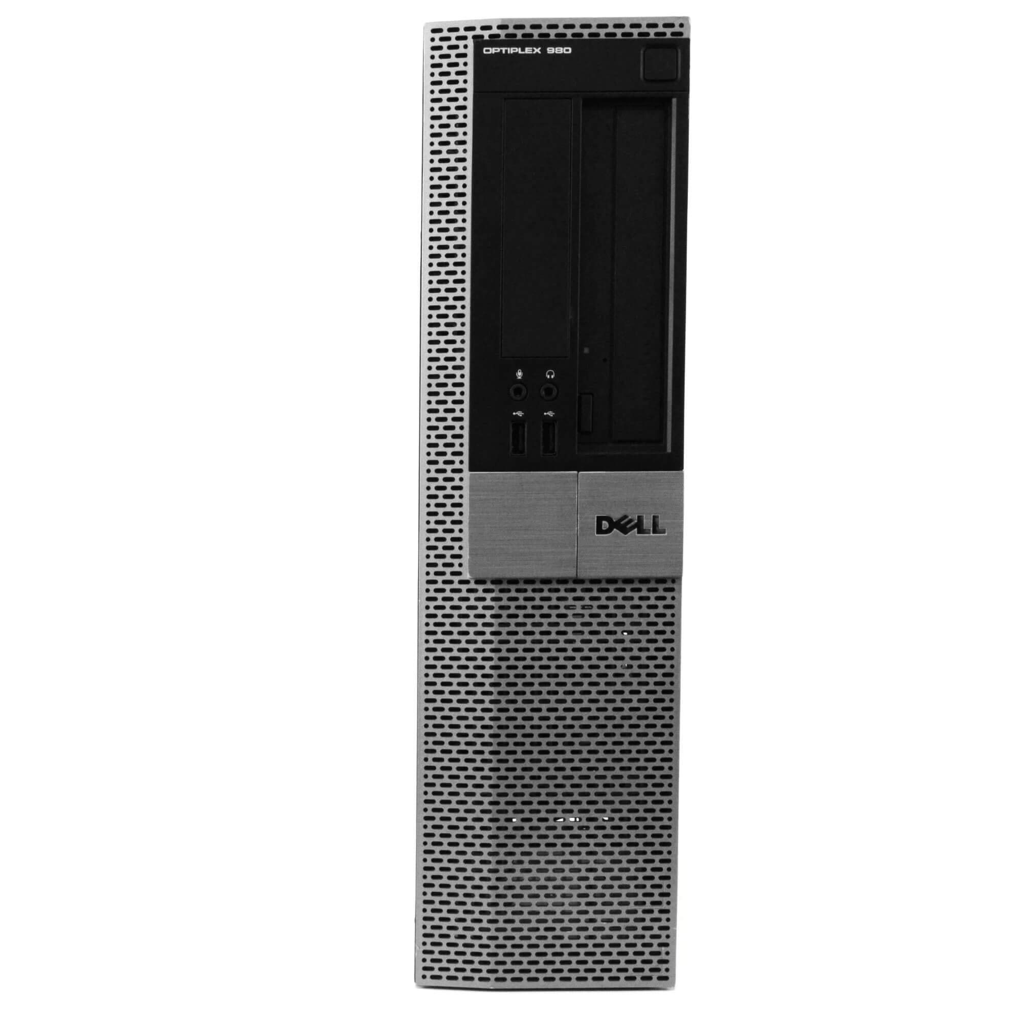 Dell Optiplex 980 Desktop PC Bundle With WiFi Adapter - Intel Core i5 3.1GHz, 4GB RAM, 160GB Hard Drive, DVD, Windows 10 Pro, USB WiFi Adapter, 17 Inch LCD, Keyboard, Mouse (Renewed)