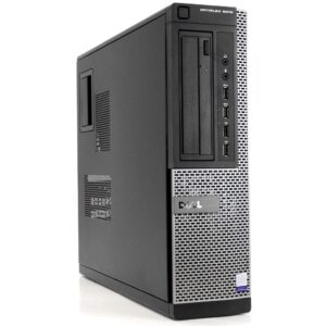 dell optiplex 9010 desktop computer pc, 8gb ram, 500gb hdd hard drive, windows 10 professional 64 bit (renewed)