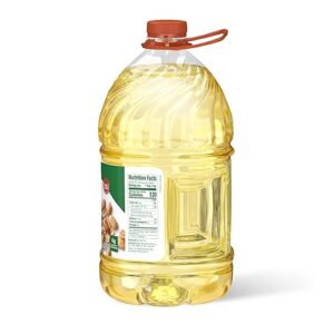 Amazon Fresh, Peanut Oil, 128 Fl Oz (Previously Happy Belly, Packaging May Vary)