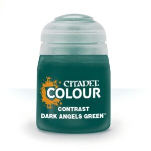games workshop citadel pot de peinture - contrast dark angels green (18ml)