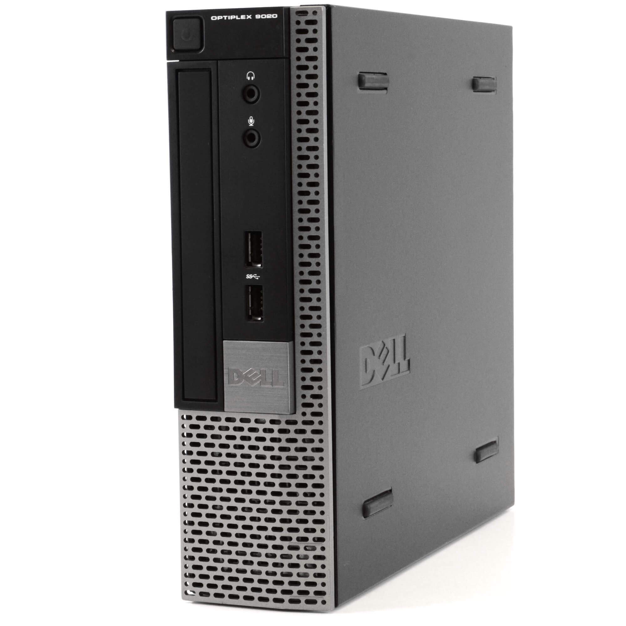 Dell Optiplex 9020 Ultra Small Desktop Computer PC, Intel Core i5-4570S, 16GB Ram, 256GB Solid State SSD, 4K Support, WiFi, Bluetooth, HDMI, Win 10 Pro(Renewed)