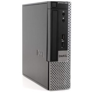 Dell Optiplex 9020 Ultra Small Desktop Computer PC, Intel Core i5-4570S, 16GB Ram, 256GB Solid State SSD, 4K Support, WiFi, Bluetooth, HDMI, Win 10 Pro(Renewed)