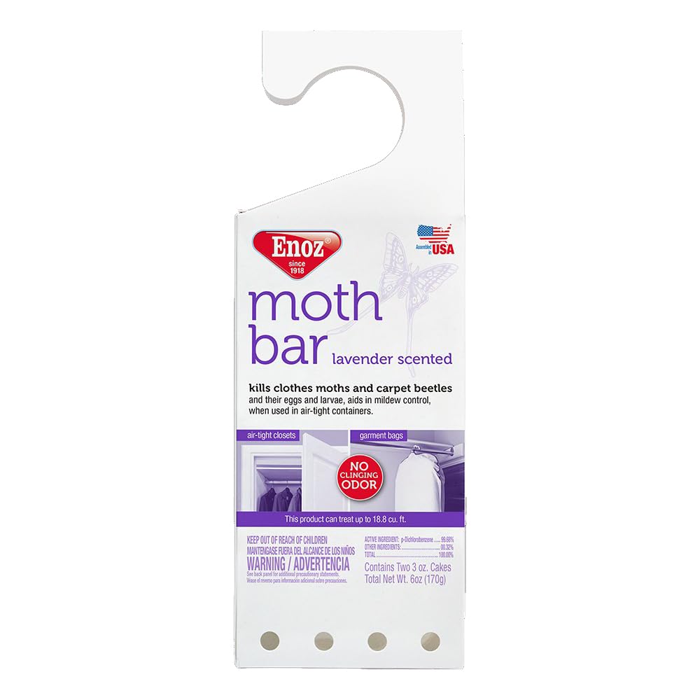 6OZ Moth Bar/Hanger - Pack of 6