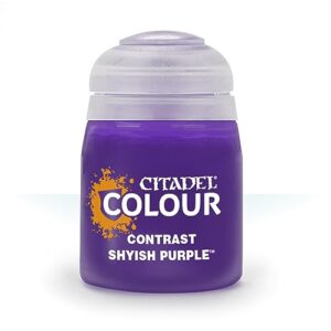 games workshop citadel pot de peinture - contrast shyish purple (18ml)