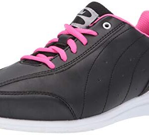 Brunswick Ladies Mystic Bowling Shoes- Black/Pink 6 1/2, 6.5