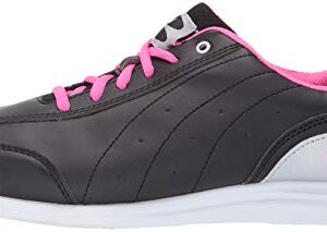 Brunswick Ladies Mystic Bowling Shoes- Black/Pink 6 1/2, 6.5