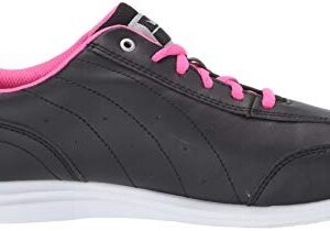 Brunswick Ladies Mystic Bowling Shoes- Black/Pink 6 1/2, 6.5