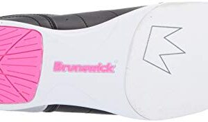 Brunswick Ladies Mystic Bowling Shoes- Black/Pink 6 1/2, 6.5