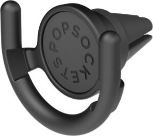 popsockets popmount: vent mount popgrip - black