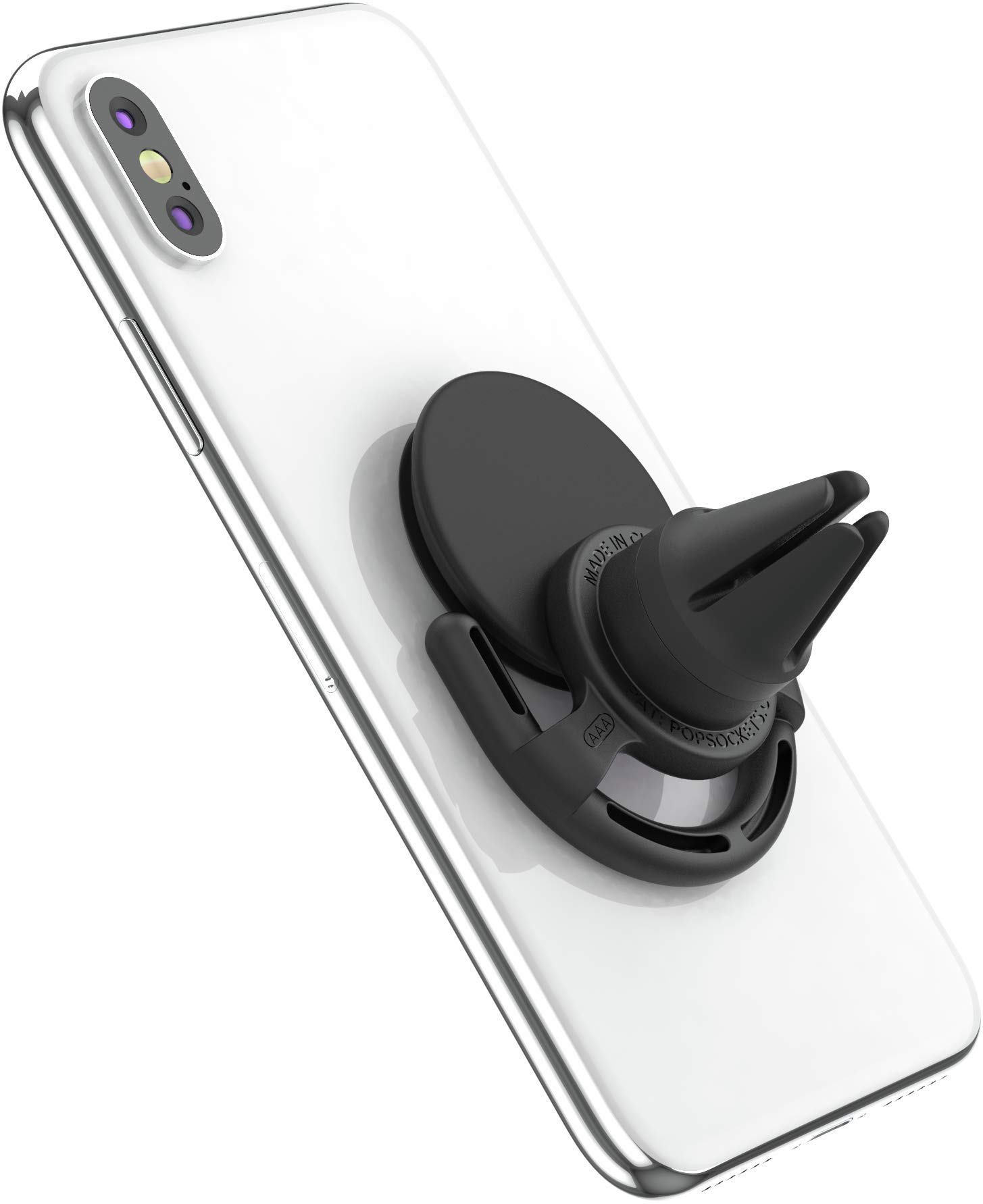 PopSockets PopMount: Vent Mount PopGrip - Black