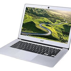 Acer Chromebook 14 CB3-431-C7VZ - 14" - Celeron N3160 - 4 GB RAM - 32 GB Ss, Silver (Renewed)