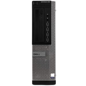 Dell Optiplex 990 Desktop Computer Package - Intel Quad Core i5 3.1GHz Processor, 8GB RAM, 500GB Hard Drive, DVD, 19 Inch LCD Monitor, New USB Keyboard, Mouse & WiFi, Windows 10 (Renewed)